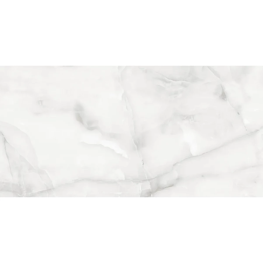 Керамогранит Duna Snow Onyx Ice Satin полуматовый белый RP-238588 120х60 см