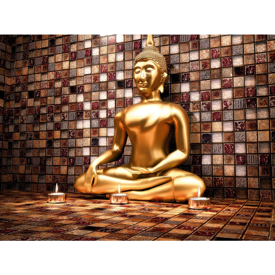 Стеклянная c камнем