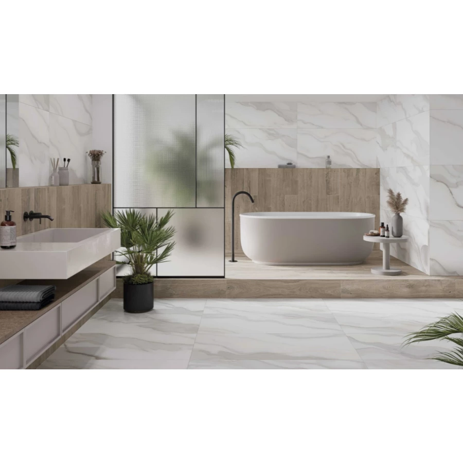 Керамогранит Azulev Aqua Bianco Matt 60х60 см