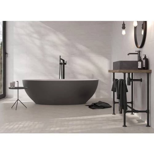 Керамогранит Staro Luna Rossa Arctic Bianco Satin белый 45239990 120х60 см