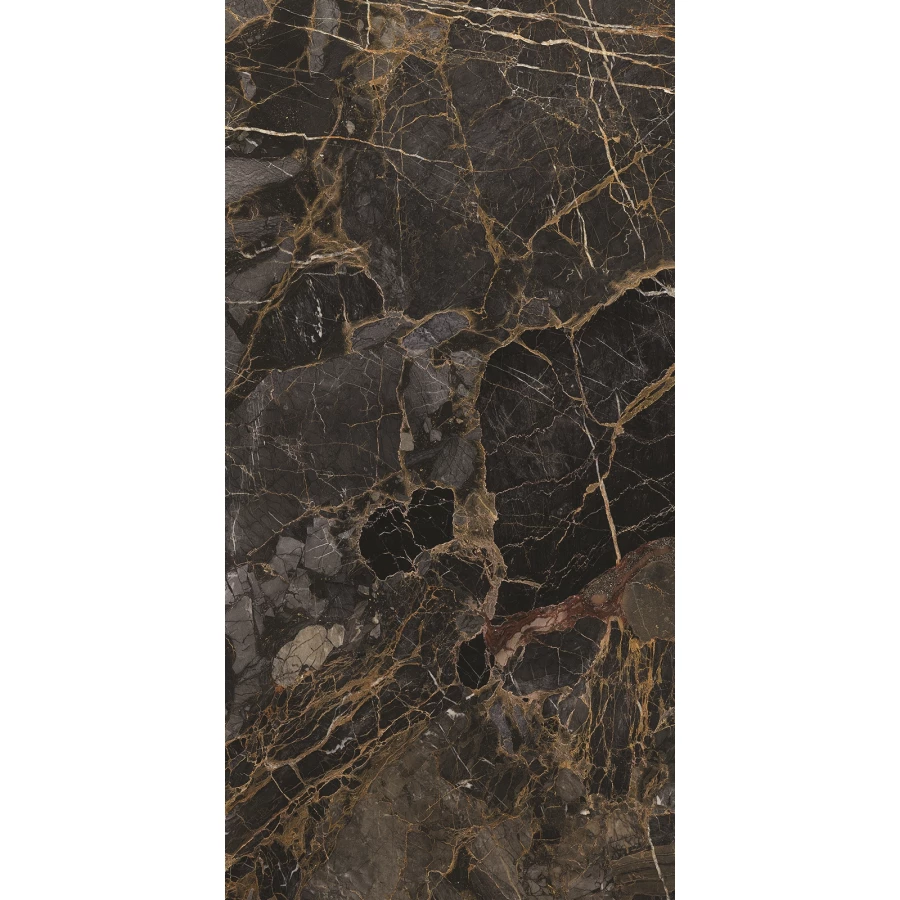 Керамогранит Maimoon Ceramica HG Glossy Eclipse Black 160х80 см