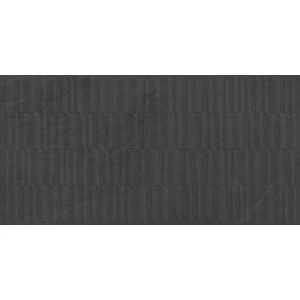 Керамогранит Laparet Badrock Shadow PRO Deco Art R10Soft STR CB матовый графитовый 120х60 см