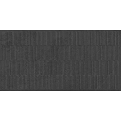 Керамогранит Laparet Badrock Shadow PRO Deco Art R10Soft STR CB матовый графитовый 120х60 см