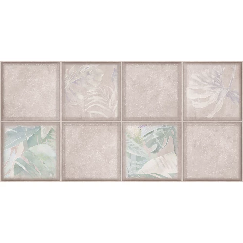 Керамическая плитка Kerlife Maiolica Collage Crema многоцветный 31.5*63 см