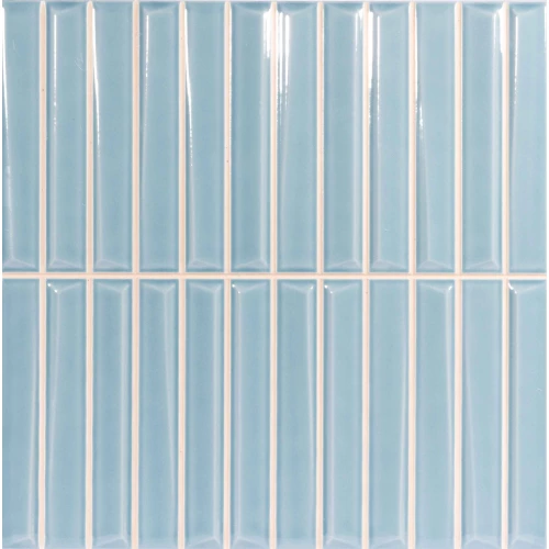 Плитка настенная Monopole Melody Sky глянцевая голубая 20x20 см