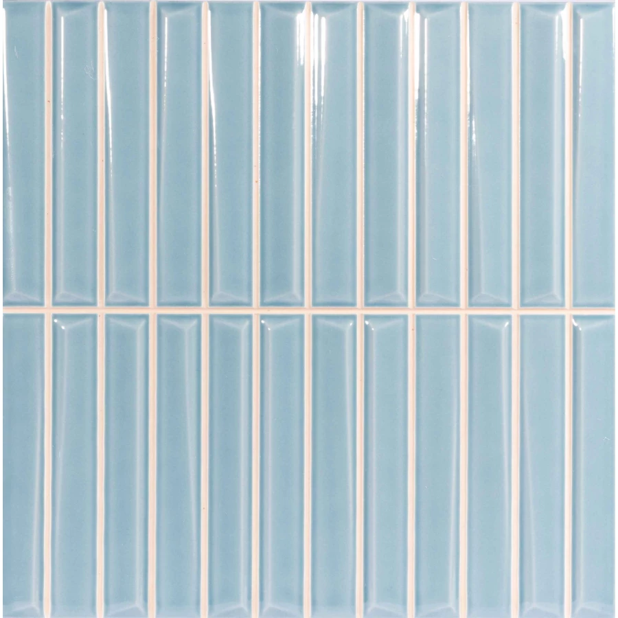 Плитка настенная Monopole Melody Sky глянцевая голубая 20x20 см