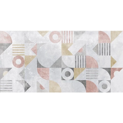 Плитка настенная Laparet Etnis узор светло-серый 30х60 см