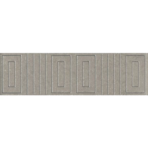 Плитка настенная Kerama Marazzi Матрикс Бордюр матовый серый OS/B242/8343 20х5,7 см