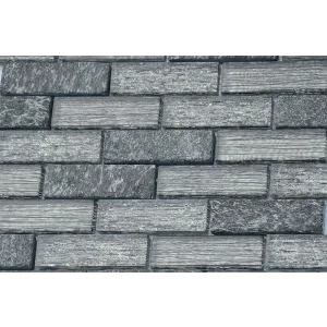 Мозаика из стекла и натурального камня LeeDo Ceramica Punaluu серо-черный 29,8x29,8 см