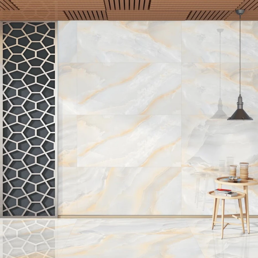 Керамогранит Kevis Glossy Smoky Onyx Sky 120х60 см