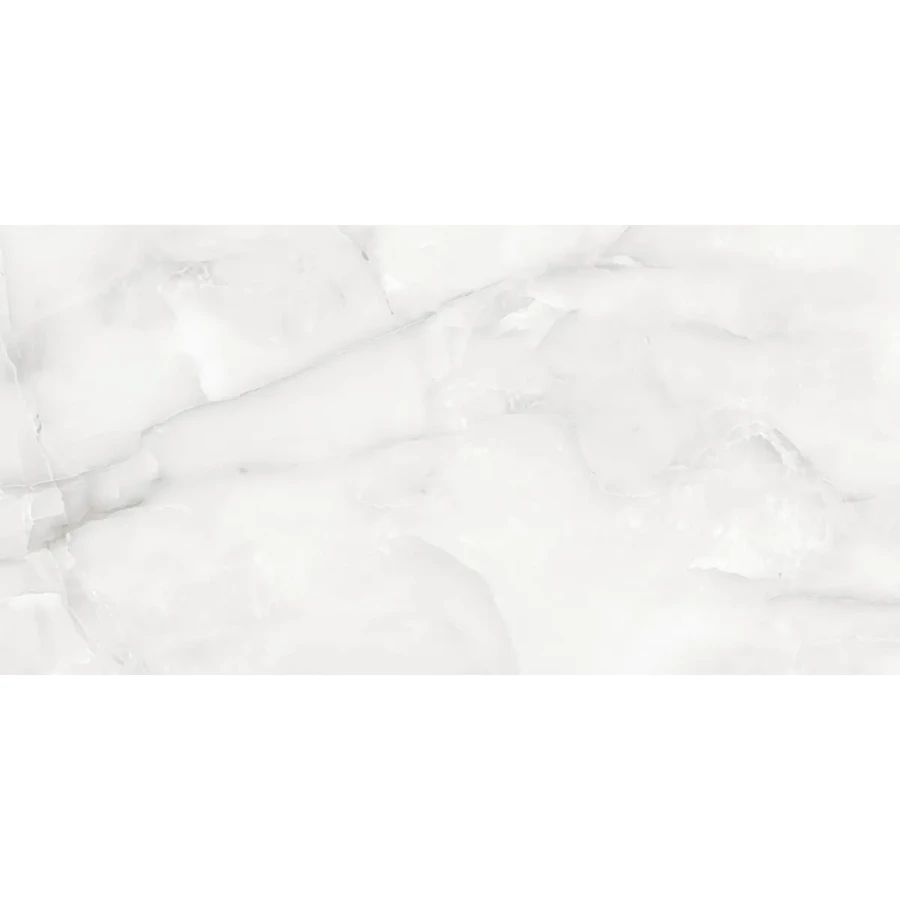 Керамогранит Duna Snow Onyx Ice Satin полуматовый белый RP-238588 120х60 см