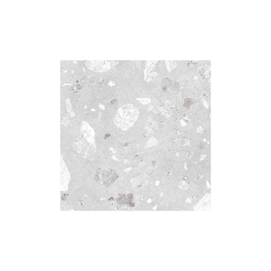Керамогранит Gracia Ceramica Terrazzo Grey PG 01 матовый серый 010400001252 45х45 см