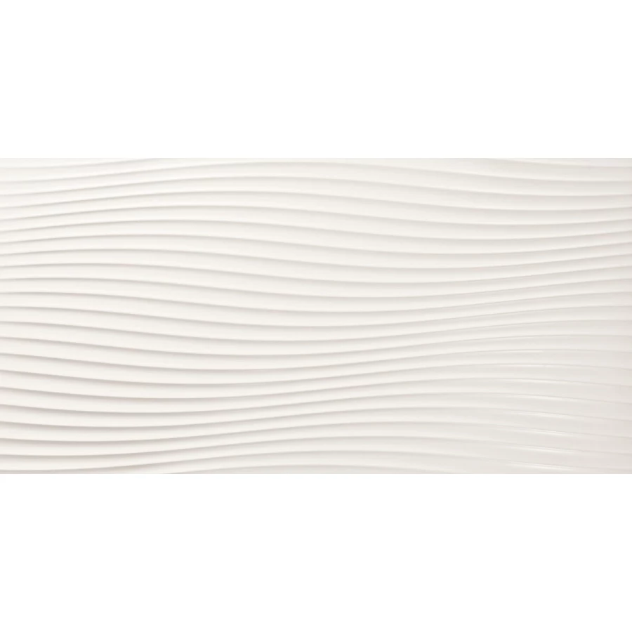 Плитка настенная Baldocer Neve Satin Illusion полуматовая белая AC3202 120х60 см