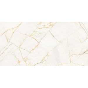Керамогранит Flaviker Supreme Hedonism Golden Spider Lux глянцевый белый PF60017238 120х60 см