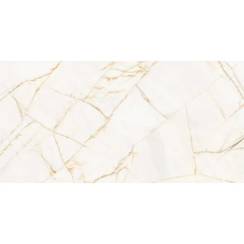 Керамогранит Flaviker Supreme Hedonism Golden Spider Lux глянцевый белый PF60017238 120х60 см