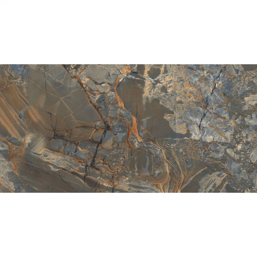 Керамогранит Tilekraft Mosco brown Hi Glossy 160х80 см