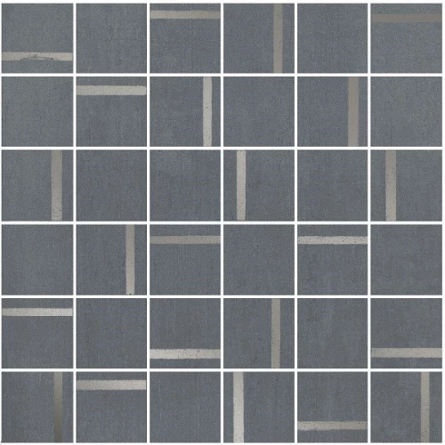 Керамогранит Kerama Marazzi Гварди 2 Декор мозаичный матовый синий SG640220/MM 30x30 см