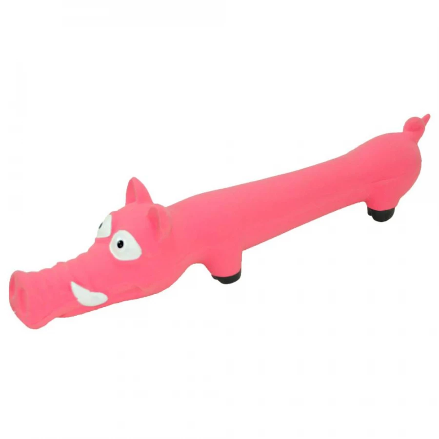 Игрушка для собак Homepet долговязый кабанчик латекс 31 см