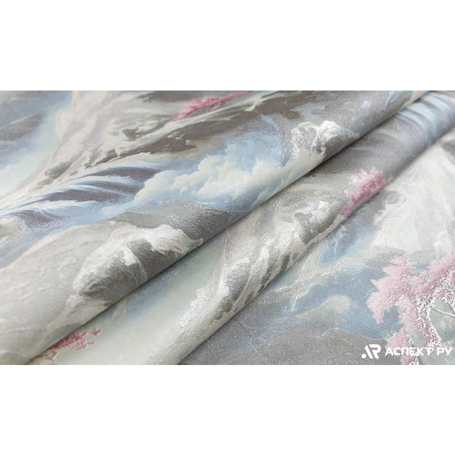 Обои флизелиновые Аспект Олимп розовые 70690-67 1,06х10,05 м