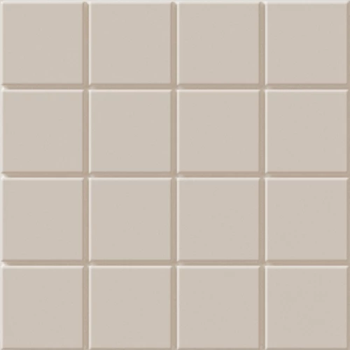 Керамогранит WOW Растр Грид С Чалк / Raster Grid S Chalk матовый бежевый 131364 15х15 см
