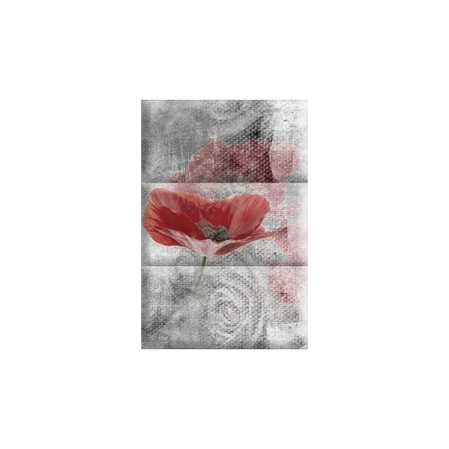 Плитка настенная Absolut Keramika Monocolor Biselado Composicion Opio A ABC0000114 22,5х15 см