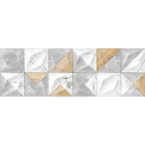 Плитка настенная Delacora Canyon Color серый 24,6*74 см