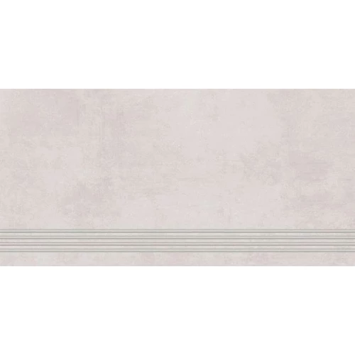 Ступень из керамогранита Lasselsberger Ceramics Винтаж Вуд матовая серая 6860-0078 60х30 см