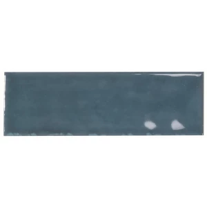 Керамогранит Monopole Artisan Blue 002592 глянцевый синий 15x5 см