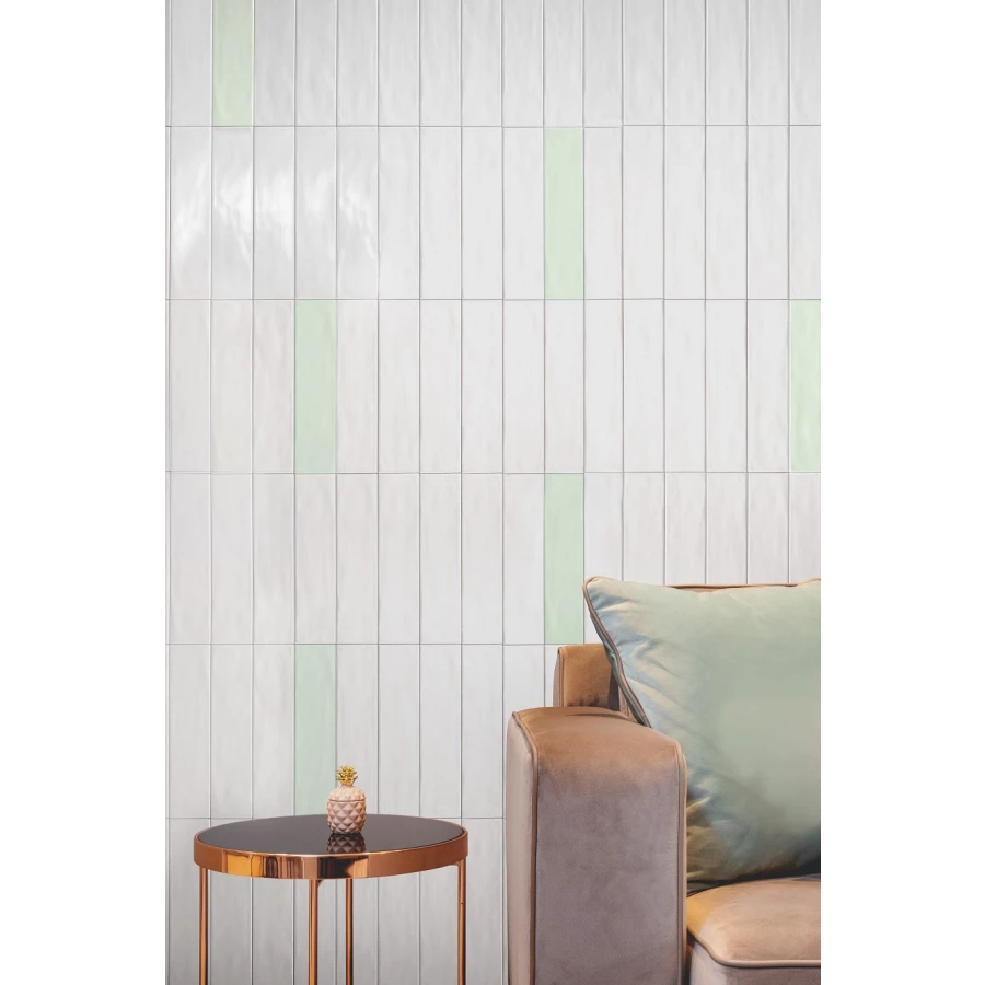 Плитка настенная Monopole Miracle White 30х7,5 см