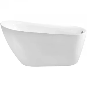Ванна акриловая отдельностоящая Aquatek Лагуна белый глянцевый AQ-K133778WT 170х78 см