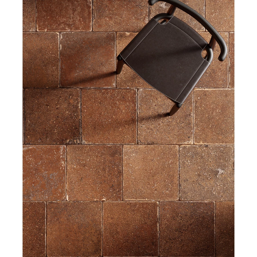 Керамогранит Isla Tiles Pomposa Siena матовый терракотовый 20х20 см