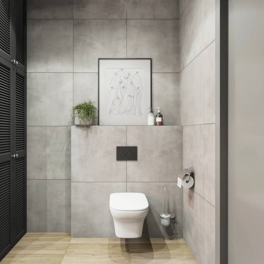 Унитаз Lavinia Boho Relfix Bristol Rimless 77040120 (комплект 6 в 1)