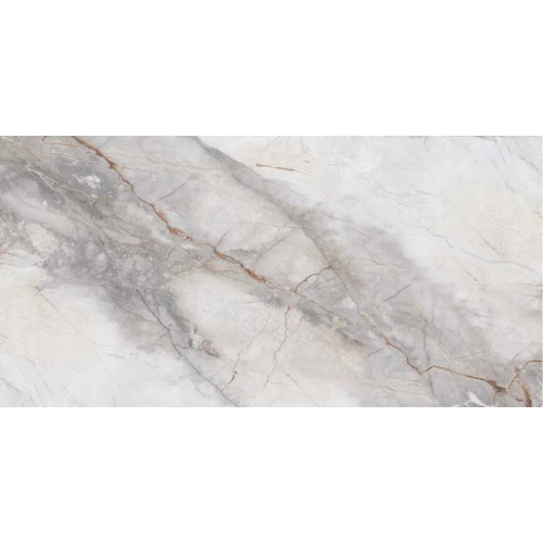 Керамогранит Planet Ceramics UKSL 704 глянцевый с золотом серый 120х60 см