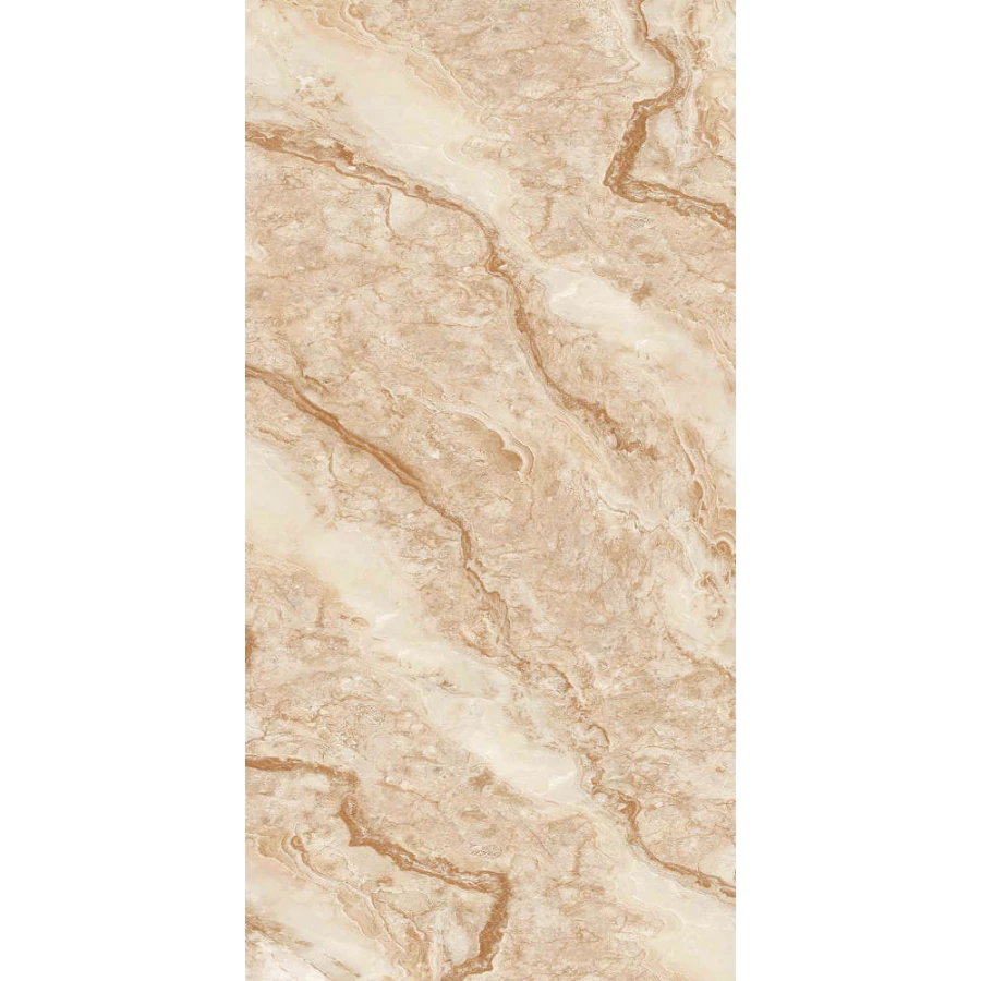 Керамогранит Zibo Fusure Hainan Marble Sand Gold Glitter G126029G 120х60 см