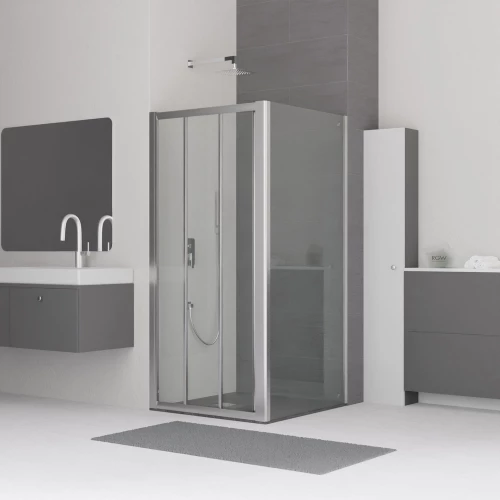Душевой уголок RGW CL-30 CL-11 + Z-12 Прозрачное 04093000-11 100х100 см