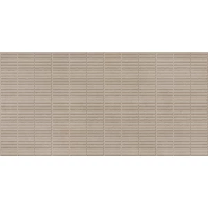 Керамогранит LCM Невел Чип серо-коричневый / Nevel Taupe Chip матовый карвинг 60120NEV21M 120х60 см