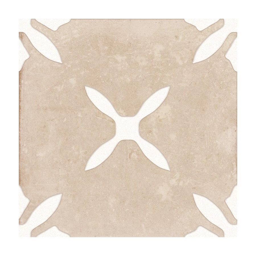 Керамогранит Harmony Peronda Pangea Sand Flower LT матовый бежевый 3386040800 22,3х22,3 см