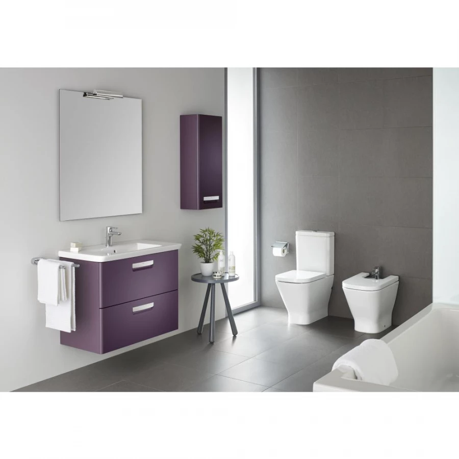 Тумба под раковину Roca The Gap фиолетовая ZRU9302741 70 см