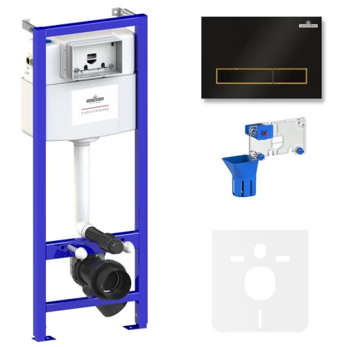 Комплект инсталляции для подвесного унитаза Lavinia Boho Relfix 77010051 (комплект 5 в 1)