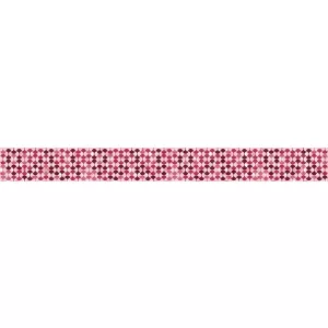 Бордюр Нефрит-Керамика Форте Оригами розовый 34-03-41-003 31х3 см