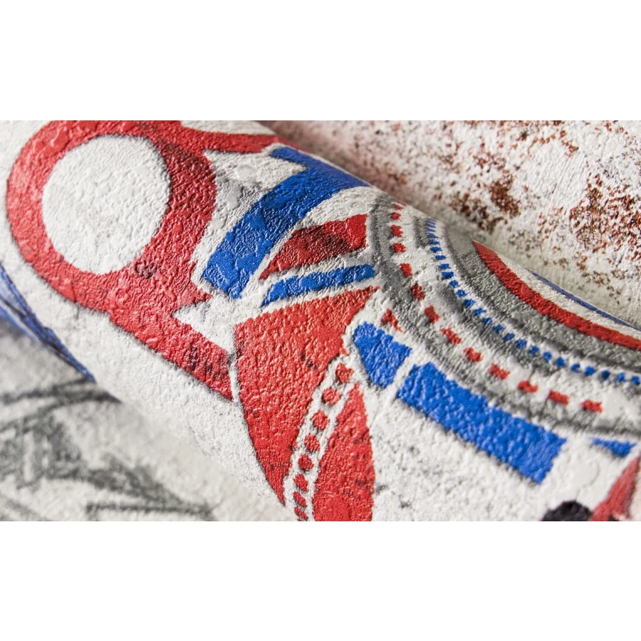 Обои флизелиновые Аспект Форсаж белые 70396-15 1,06х10,05 м