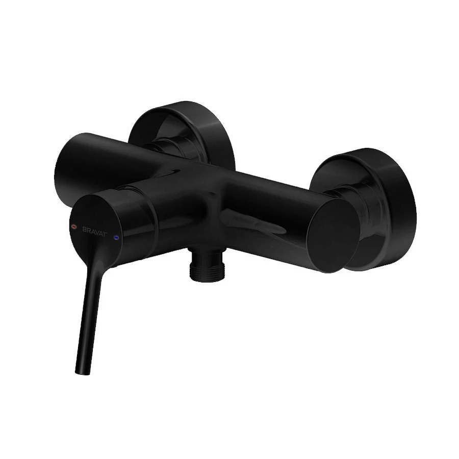 Смеситель для душа Bravat Palace black F9172217BM-01-RUS черный