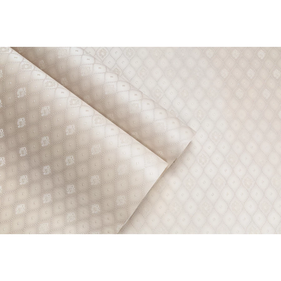 Обои флизелиновые Palitra Home HomeColor Iris Merletto Rosalina бежевые HC71619-21 1,06х10,05 м