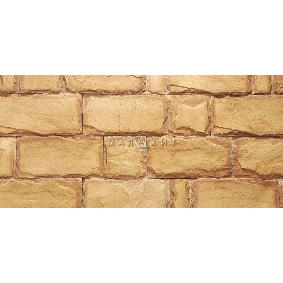 Искусственный камень Малахит Версаль 23-02 39 19,5х19,5 9,5х1,5-1,7 см