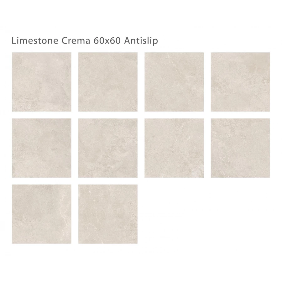 Керамогранит Staro Antislip Limestone crema противоскользящий 60x60 см