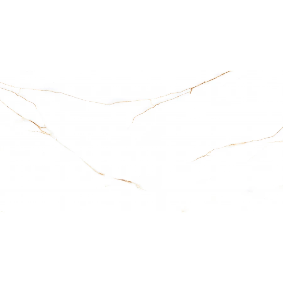 Керамогранит Buono Queen Golden Glossy Carving белый QVL4633GC 120х60 см