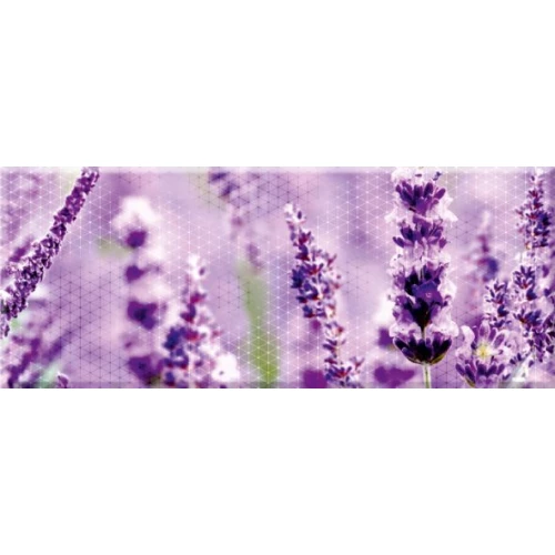 Панно Керамин Концепт 7П тип 3 сирень сиреневое 20х50 см