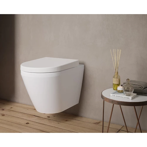 Подвесной унитаз Vitra Integra Round безободковый 7041B003-0075 54 см