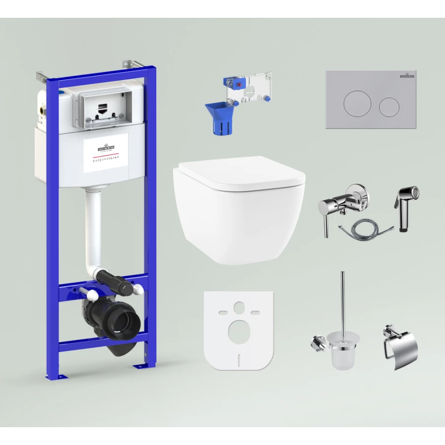 Комплект 10 в 1 Lavinia Boho Relfix One Rimless 98010043 (состоит из 3302103R, 33290200, 38010010, 380502MC, 38040010, 61117, 60567, 98652)