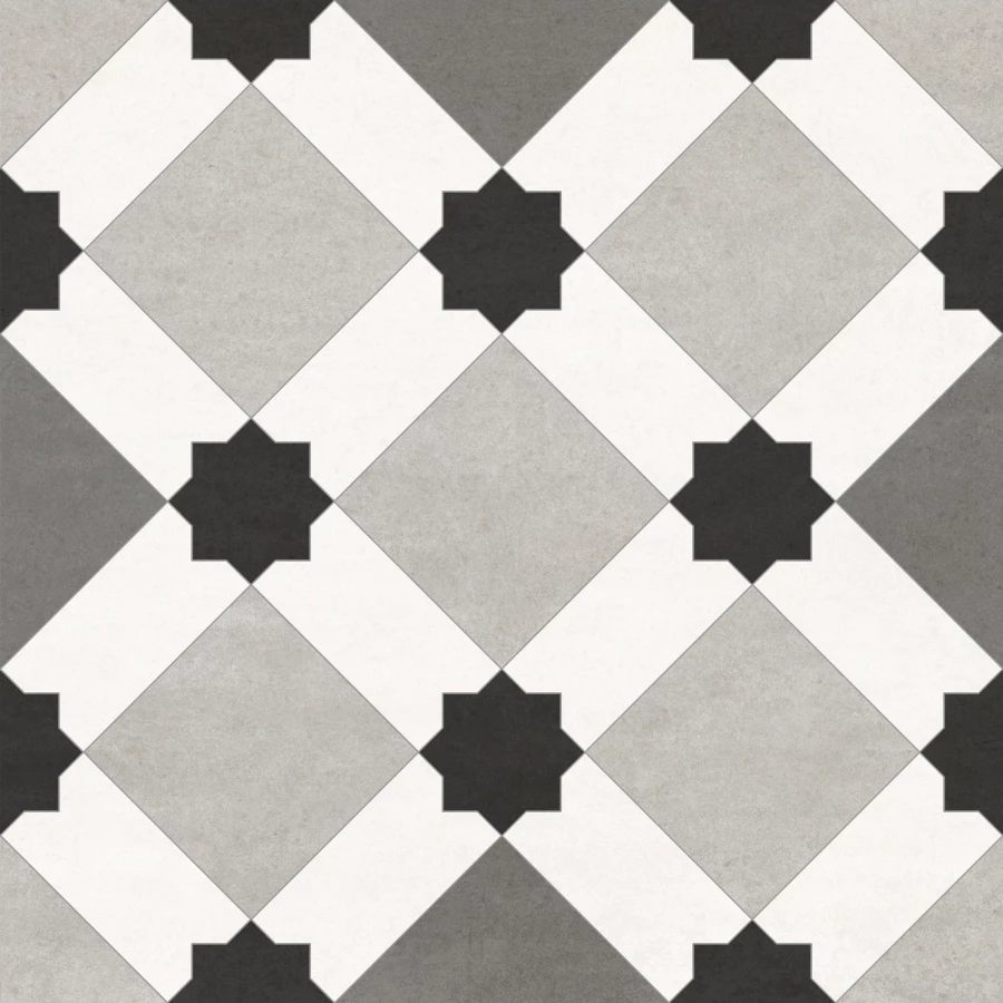 Керамогранит New Trend Design Art Emilio матовый многоцветный GP2020DNN05 20х20 см